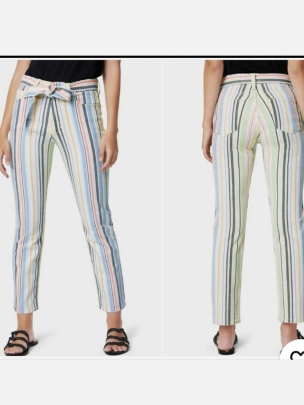 Joe's The Luna High Rise Cigarette Ankle Jeans